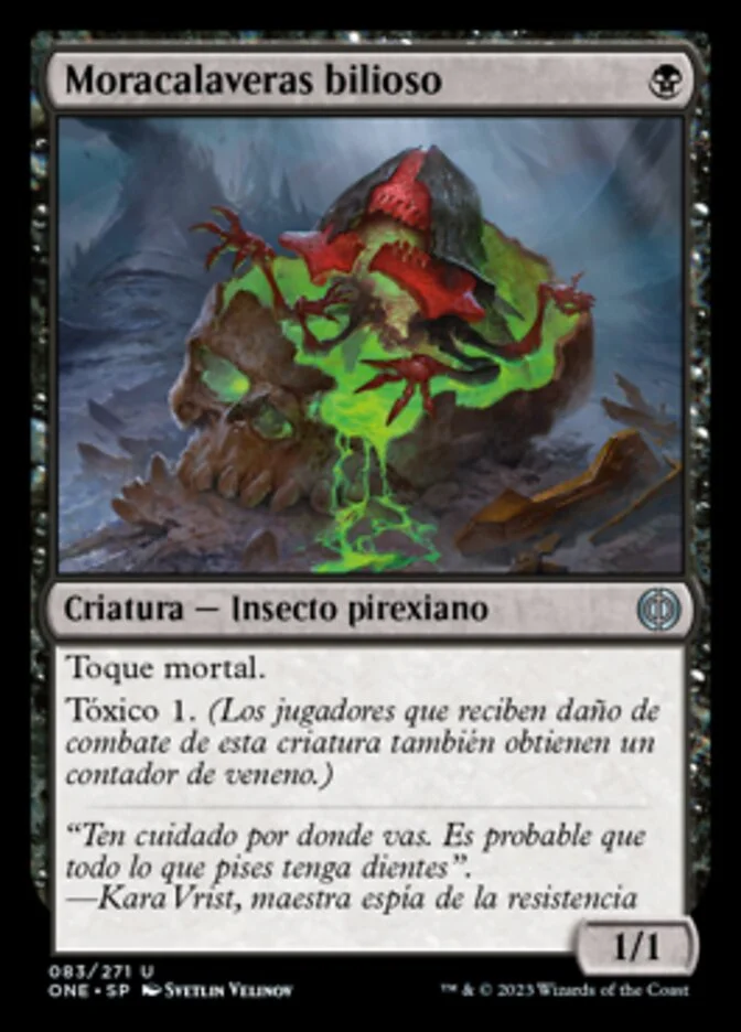 Moracalaveras bilioso (Phyrexia: All Will Be One) - Magic: The Gathering in TCG Land