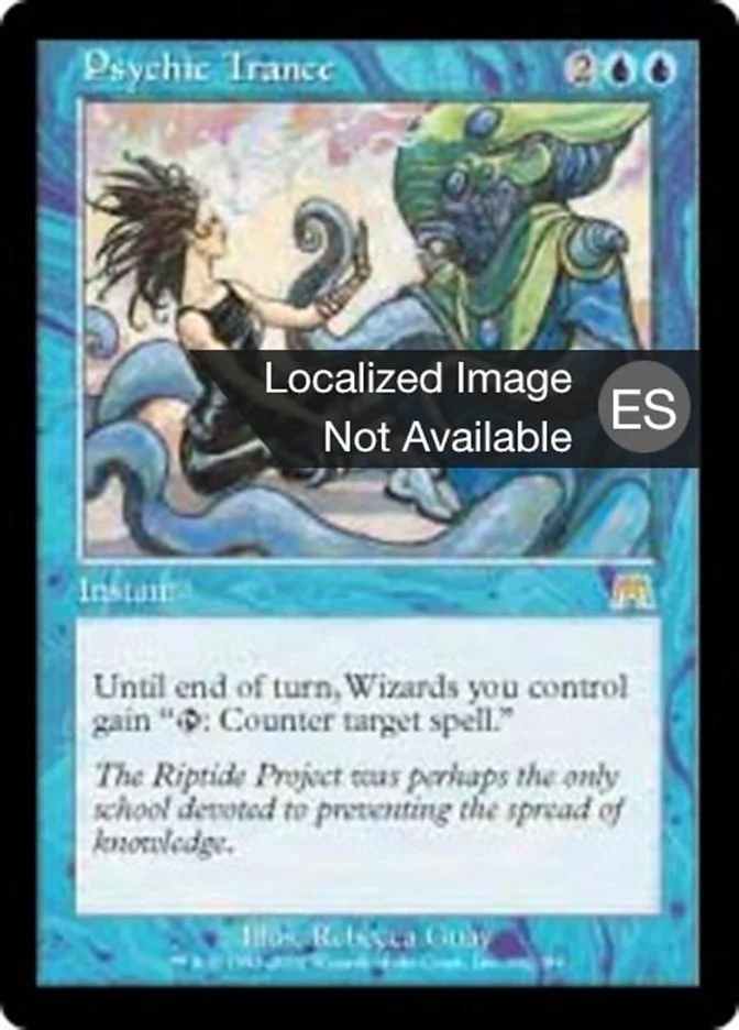 Trance psíquico (Onslaught) - Magic: The Gathering in TCG Land