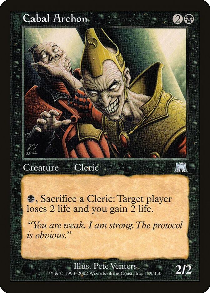 Cabal Archon (Onslaught) - Magic: The Gathering in TCG Land