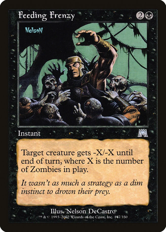 Feeding Frenzy (Onslaught) - Magic: The Gathering in TCG Land
