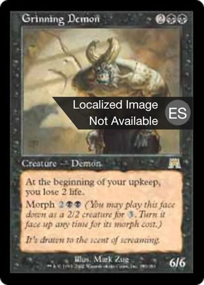Demonio sonriente (Onslaught) - Magic: The Gathering in TCG Land