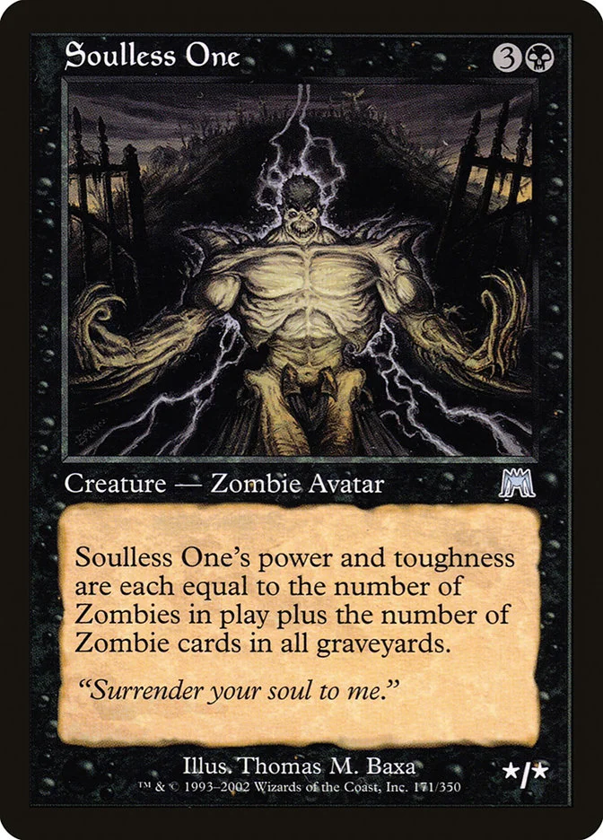 Soulless One (Onslaught) - Magic: The Gathering in TCG Land