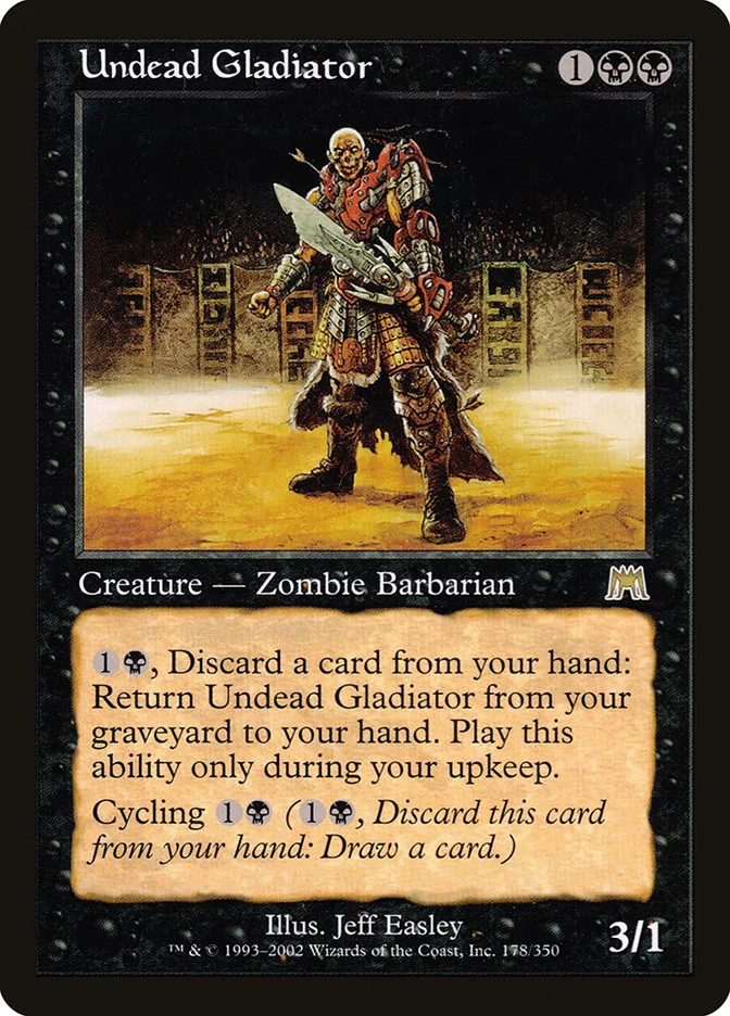 Undead Gladiator (Onslaught) - Magic: The Gathering in TCG Land