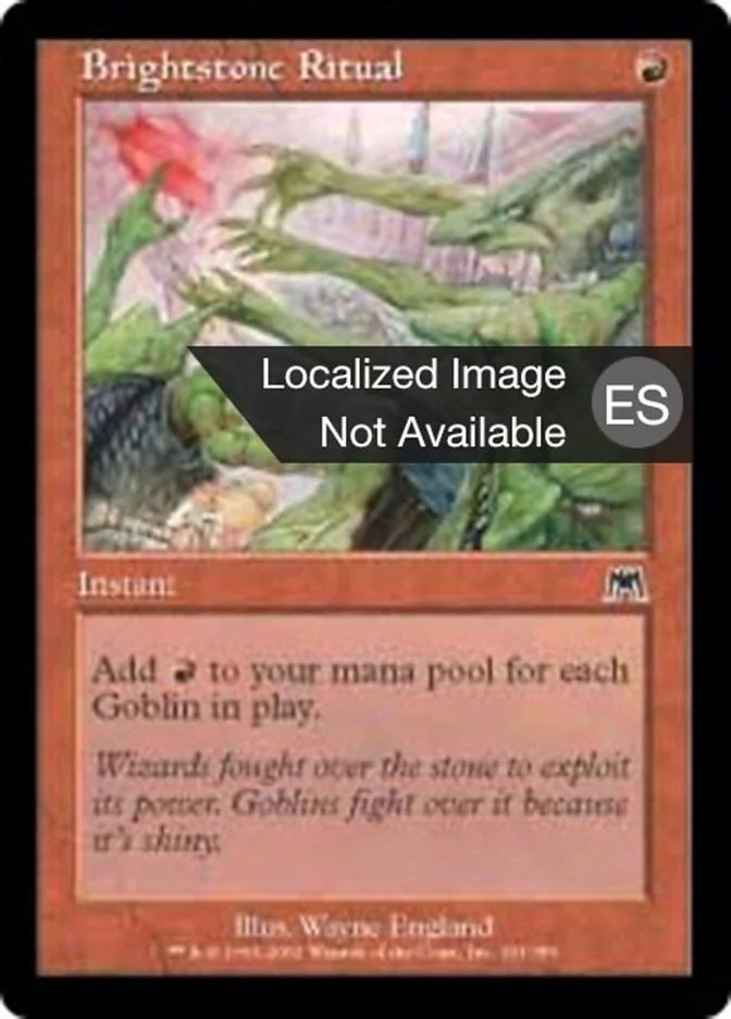 Ritual de la piedra brillante (Onslaught) - Magic: The Gathering in TCG Land