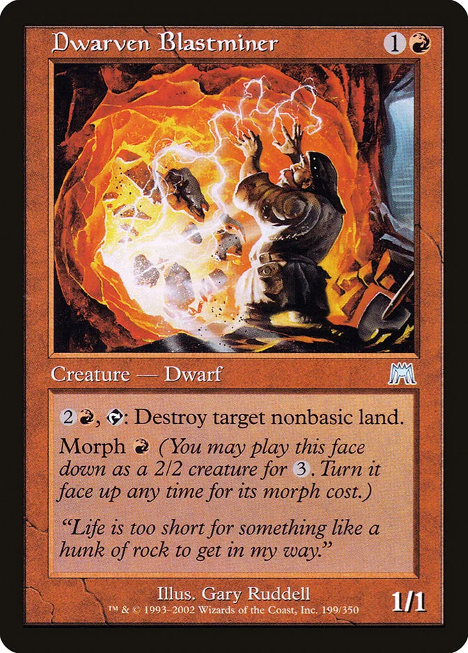 Dwarven Blastminer (Onslaught) - Magic: The Gathering in TCG Land