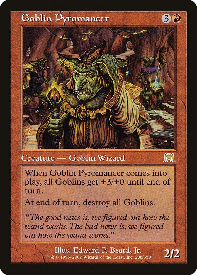 Goblin Pyromancer (Onslaught) - Magic: The Gathering in TCG Land