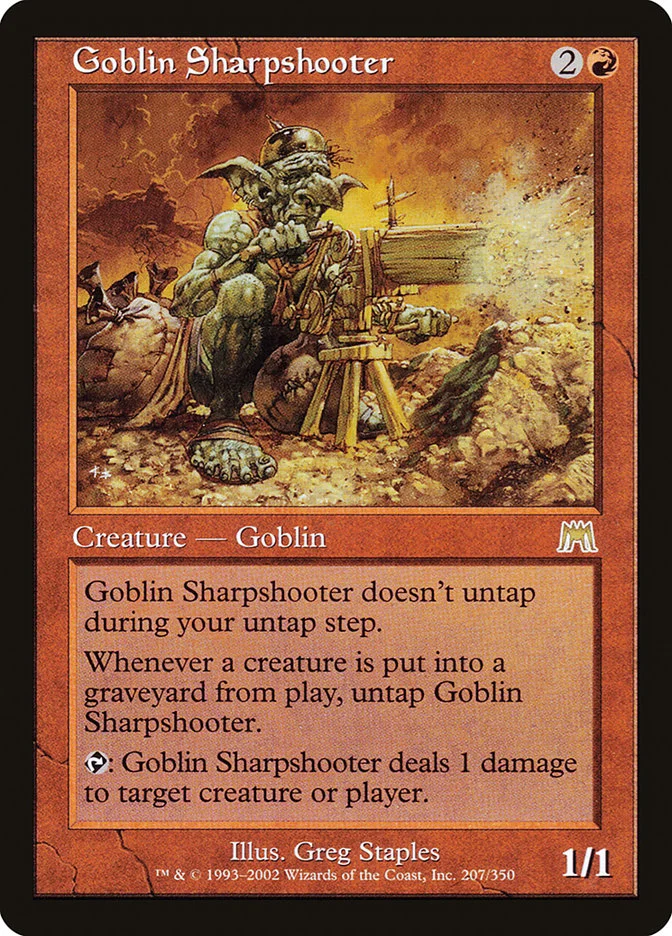 Goblin Sharpshooter (Onslaught) - Magic: The Gathering in TCG Land
