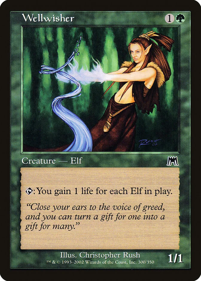Wellwisher (Onslaught) - Magic: The Gathering in TCG Land