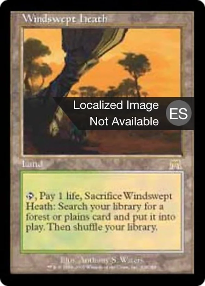 Brezal azotado por el viento (Onslaught) - Magic: The Gathering in TCG Land