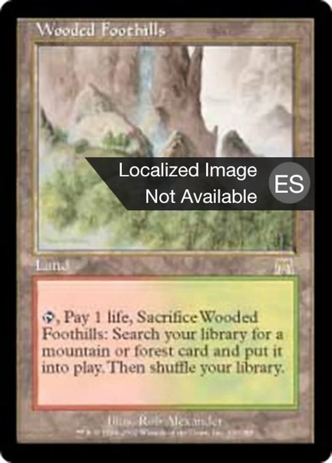 Estribaciones boscosas (Onslaught) - Magic: The Gathering in TCG Land