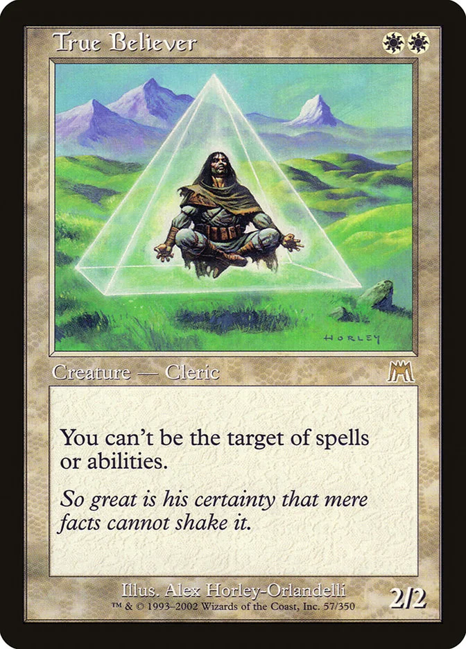 True Believer (Onslaught) - Magic: The Gathering in TCG Land