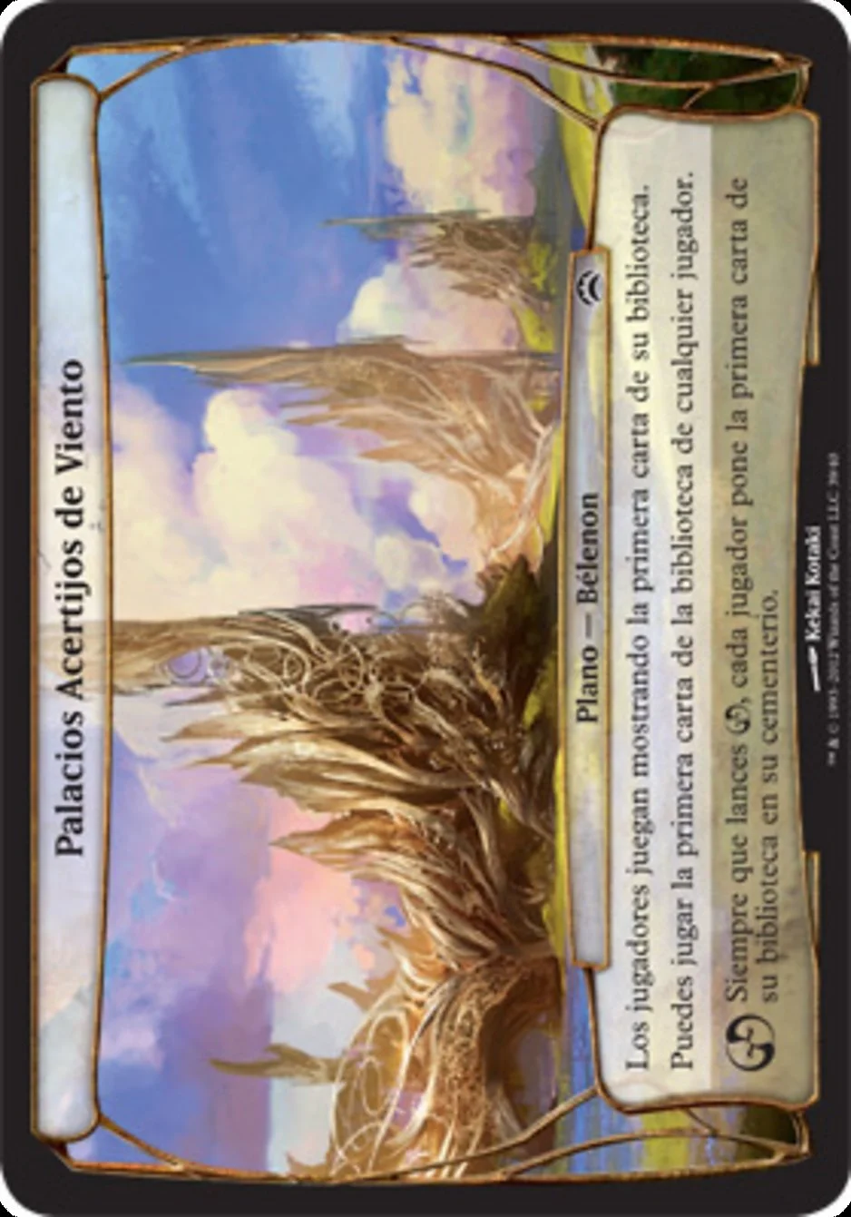 Palacios Acertijos de Viento (Planechase 2012 Planes) - Magic: The Gathering in TCG Land