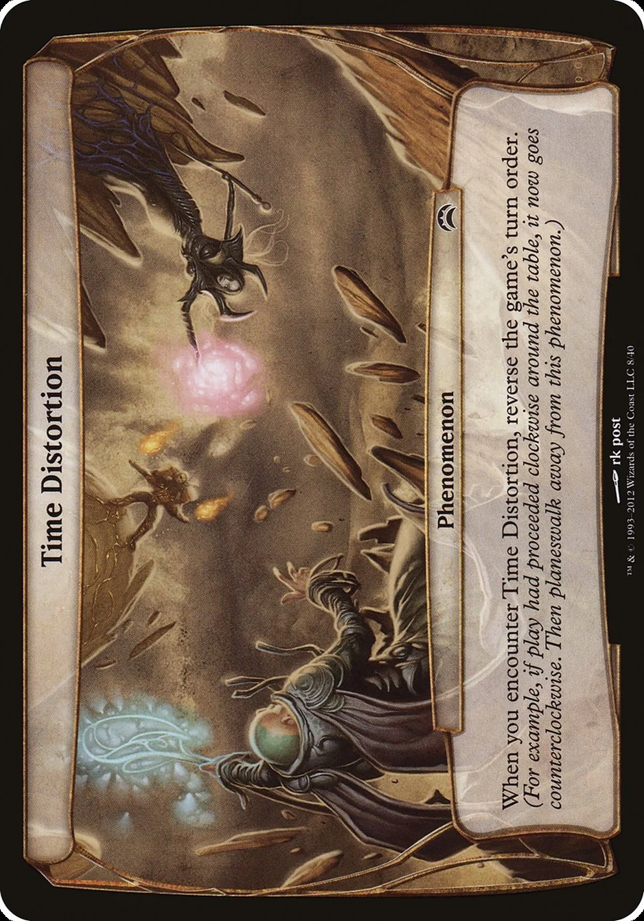 Time Distortion (Planechase 2012 Planes) - Magic: The Gathering in TCG Land