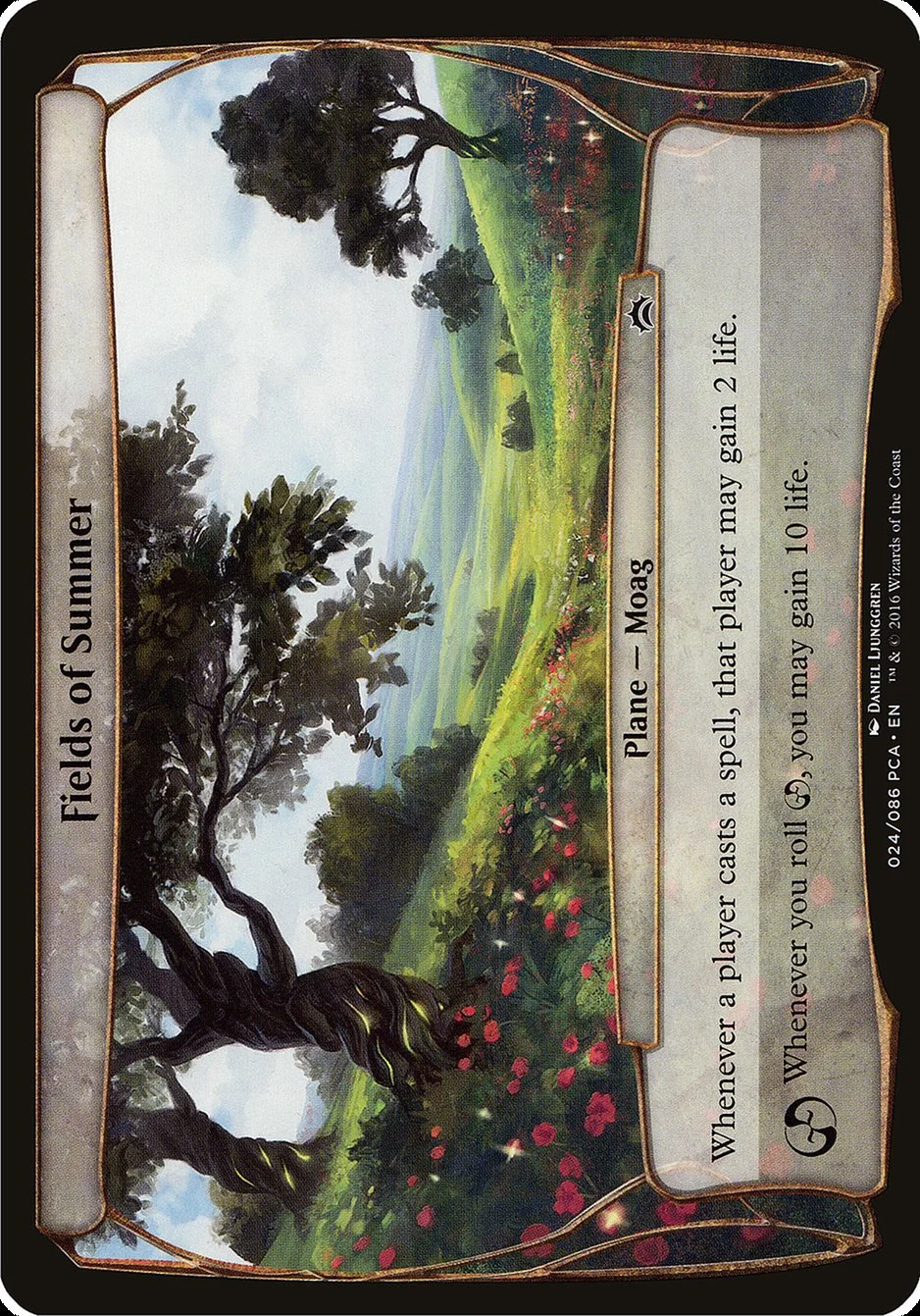 Fields of Summer (Planechase Anthology Planes) - Magic: The Gathering in TCG Land