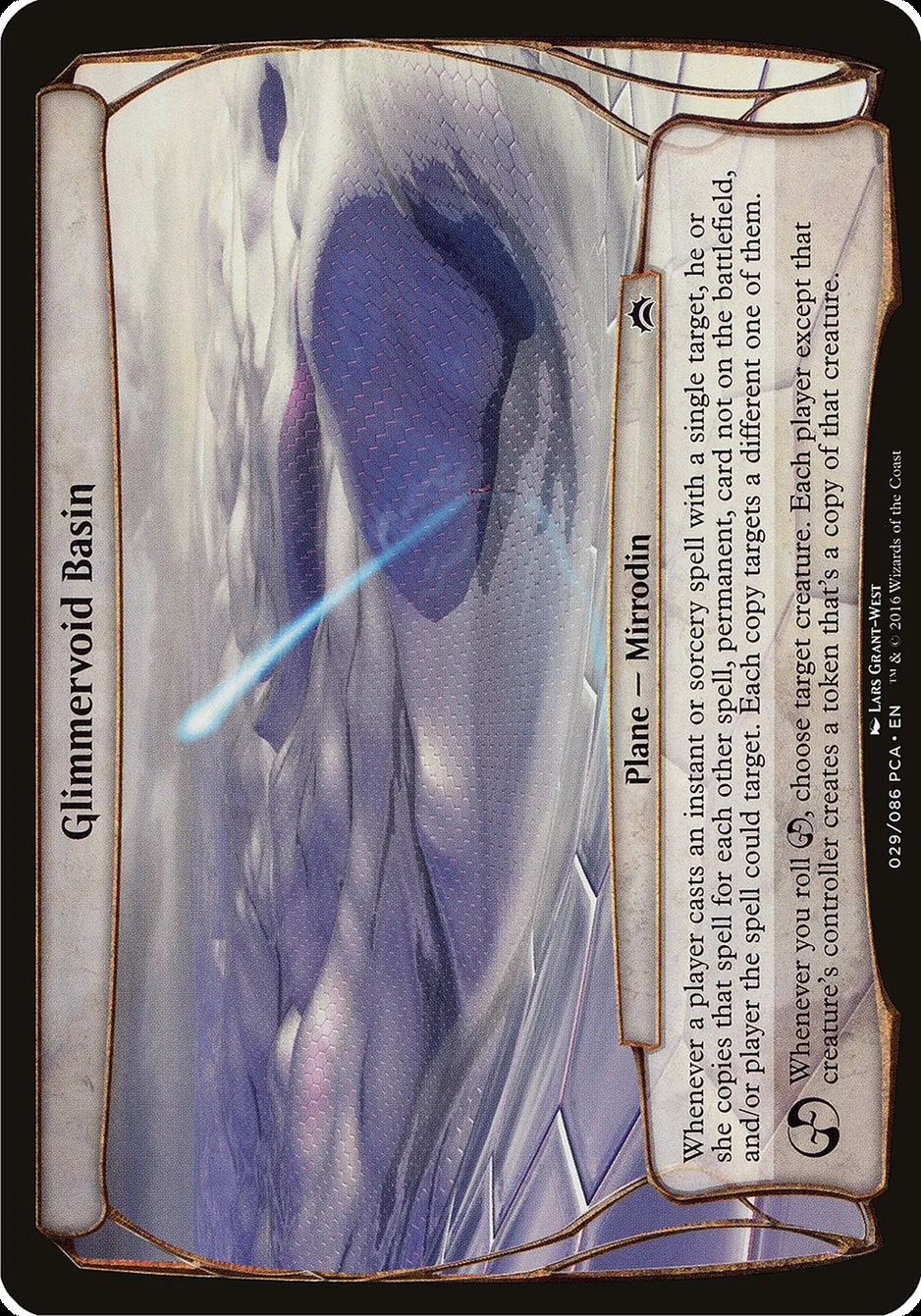 Glimmervoid Basin (Planechase Anthology Planes) - Magic: The Gathering in TCG Land