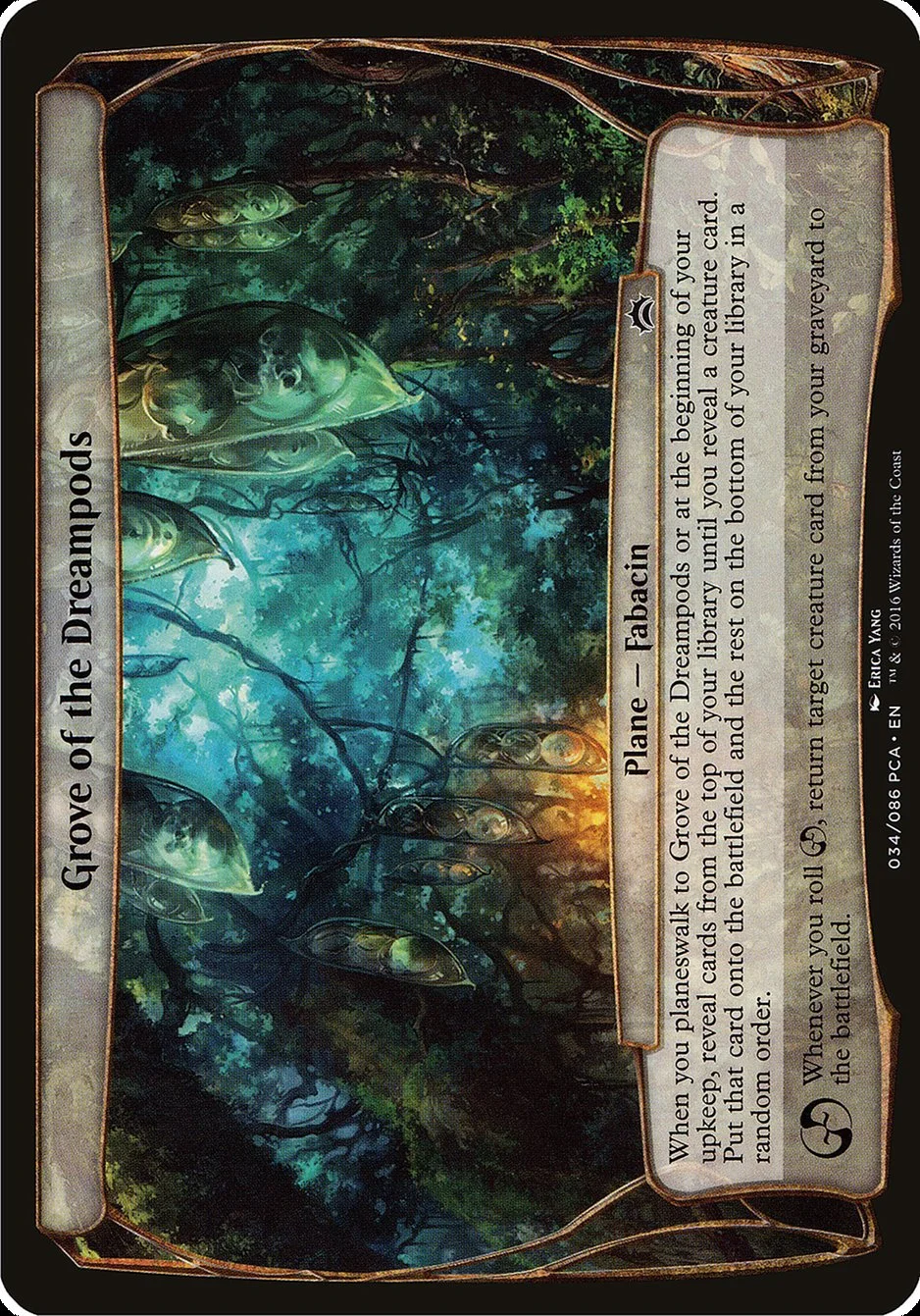 Grove of the Dreampods (Planechase Anthology Planes) - Magic: The Gathering in TCG Land