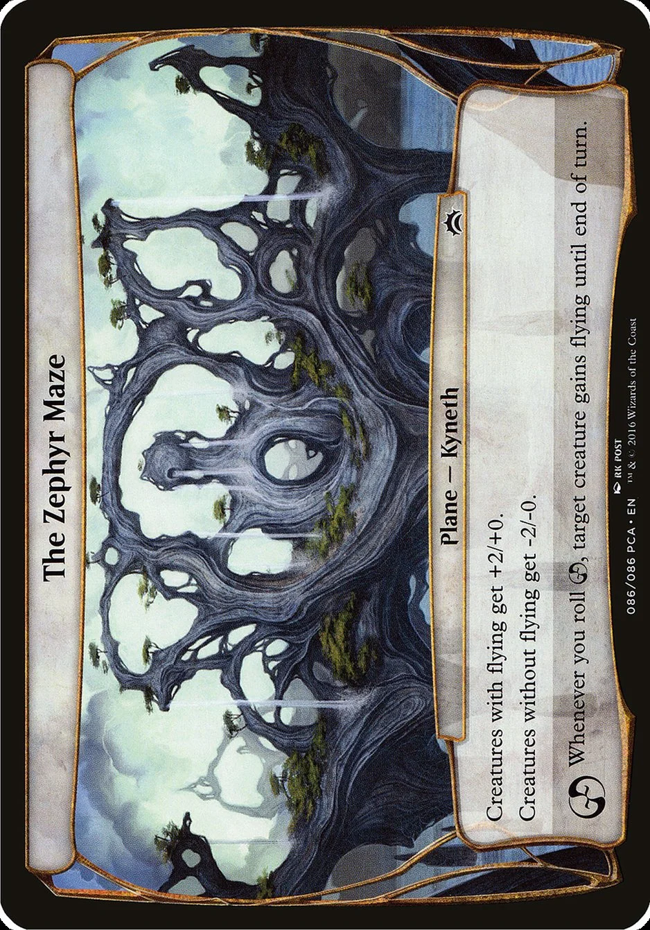 The Zephyr Maze (Planechase Anthology Planes) - Magic: The Gathering in TCG Land