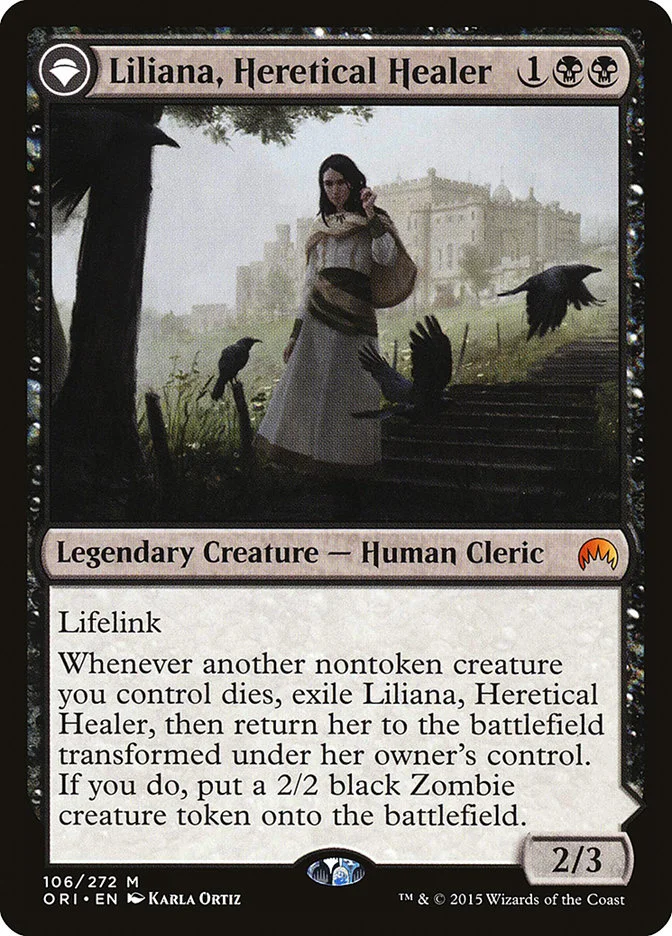 Liliana, Heretical Healer (Magic Origins) - Magic: The Gathering in TCG Land