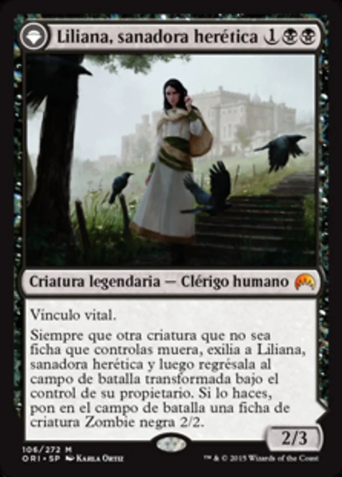 Liliana, sanadora herética (Magic Origins) - Magic: The Gathering in TCG Land