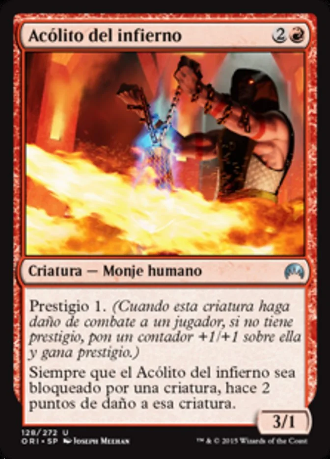 Acólito del infierno (Magic Origins) - Magic: The Gathering in TCG Land