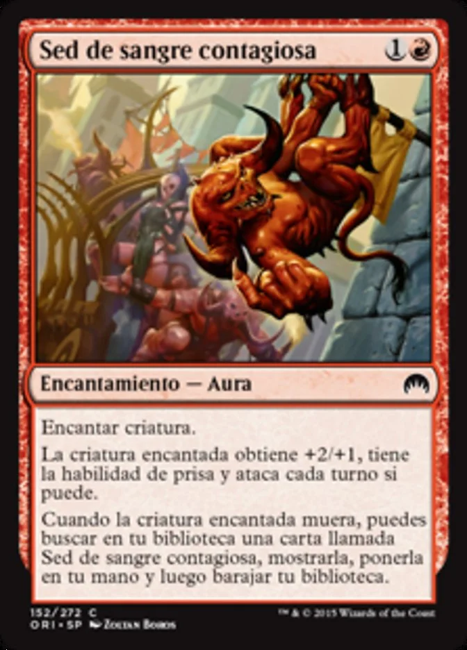 Sed de sangre contagiosa (Magic Origins) - Magic: The Gathering in TCG Land