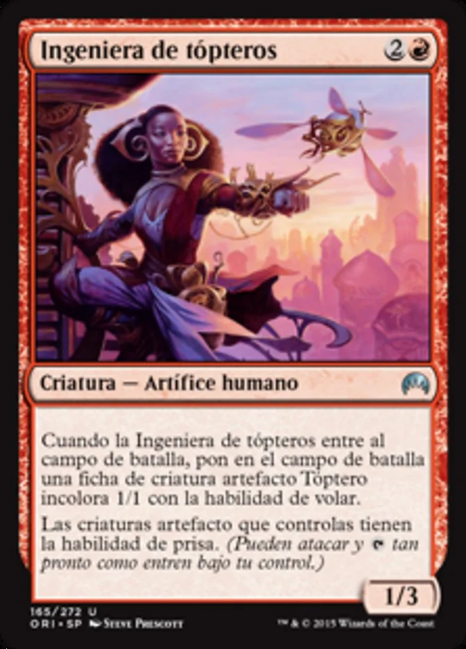 Ingeniera de tópteros (Magic Origins) - Magic: The Gathering in TCG Land
