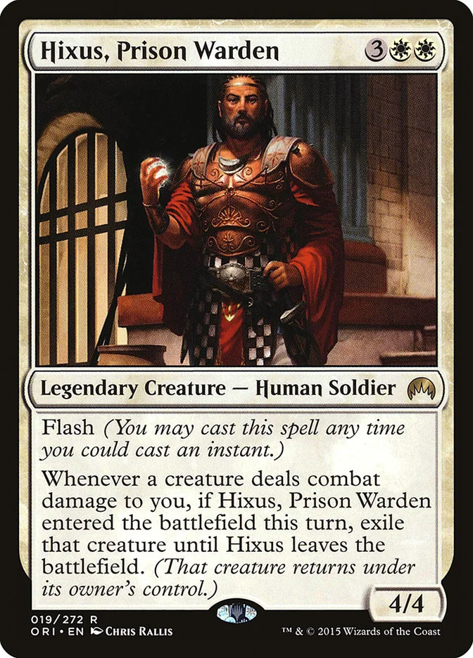 Hixus, Prison Warden (Magic Origins) - Magic: The Gathering in TCG Land