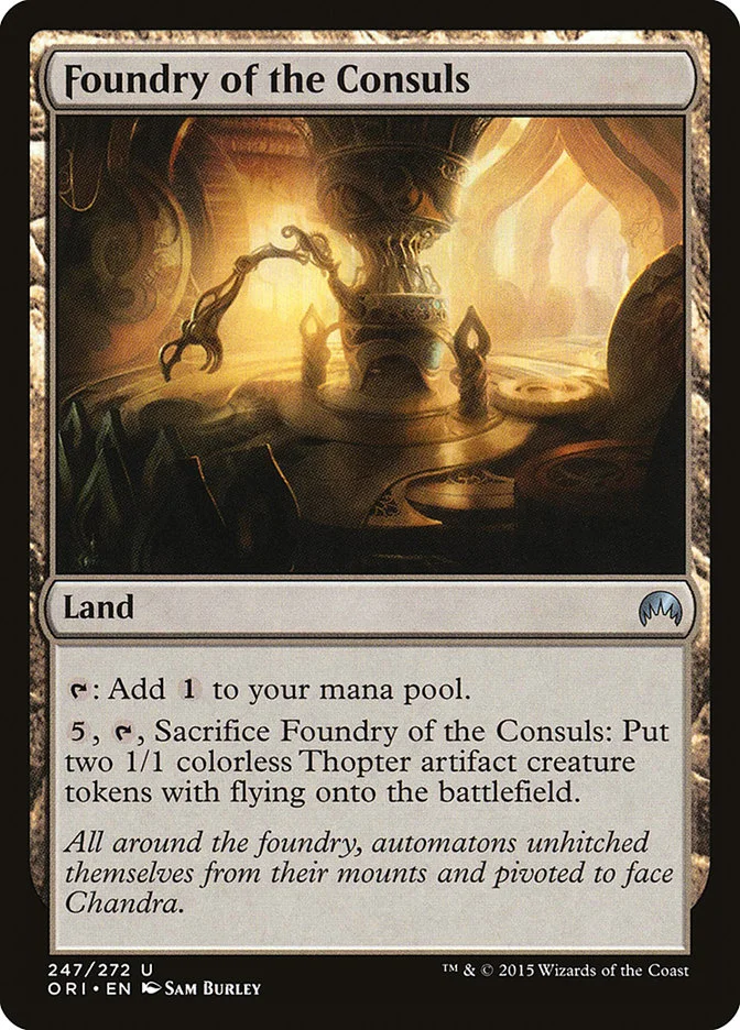 Foundry of the Consuls (Magic Origins) - Magic: The Gathering in TCG Land