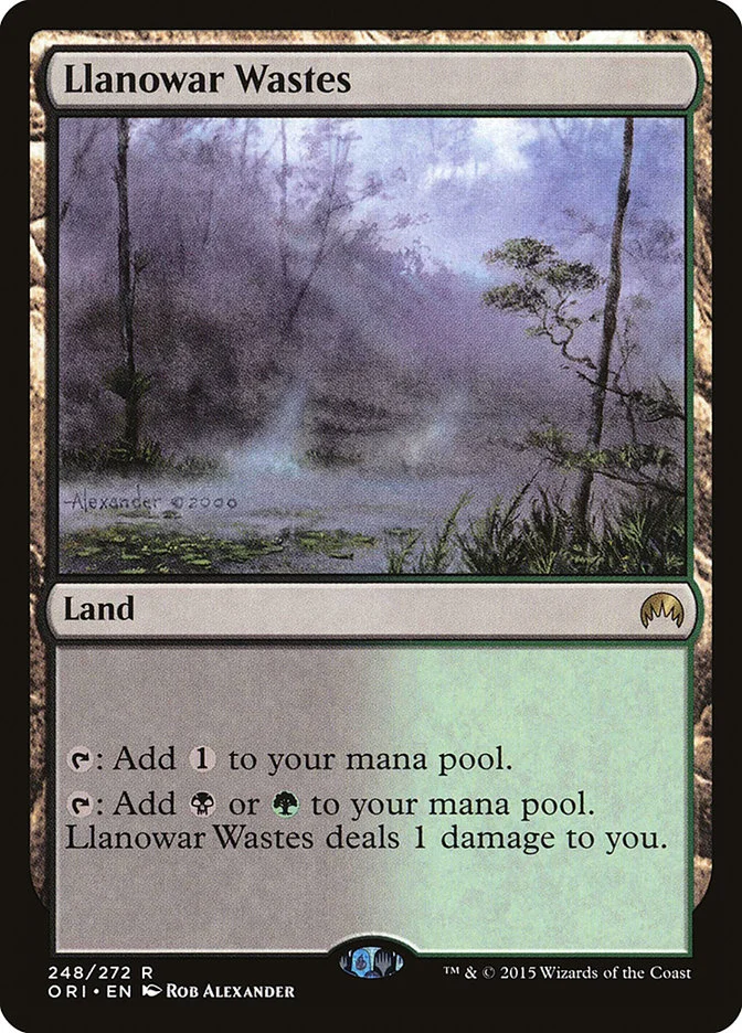 Llanowar Wastes (Magic Origins) - Magic: The Gathering in TCG Land