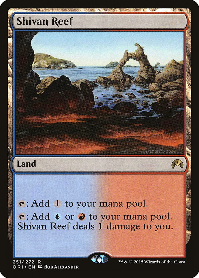 Shivan Reef (Magic Origins) - Magic: The Gathering in TCG Land
