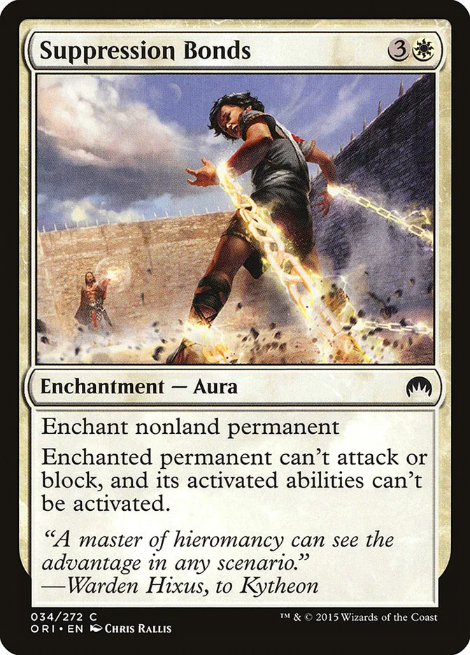 Suppression Bonds (Magic Origins) - Magic: The Gathering in TCG Land