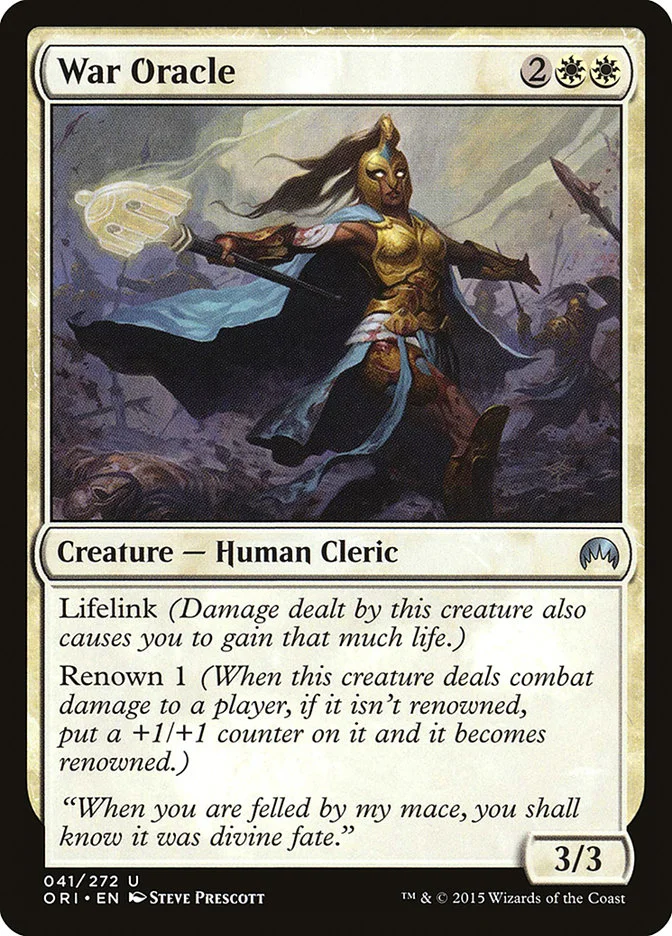 War Oracle (Magic Origins) - Magic: The Gathering in TCG Land