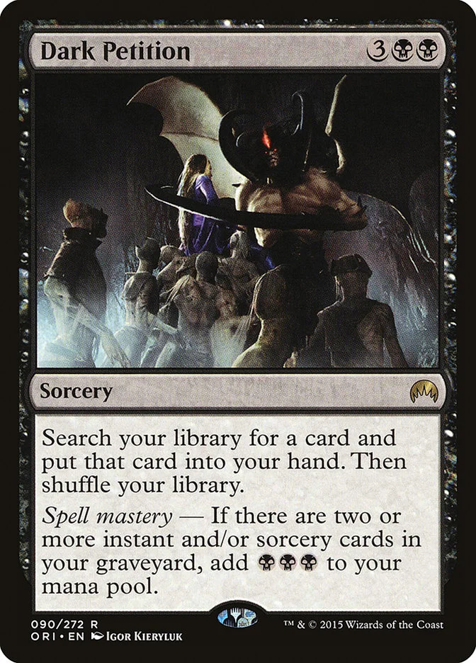 Dark Petition (Magic Origins) - Magic: The Gathering in TCG Land