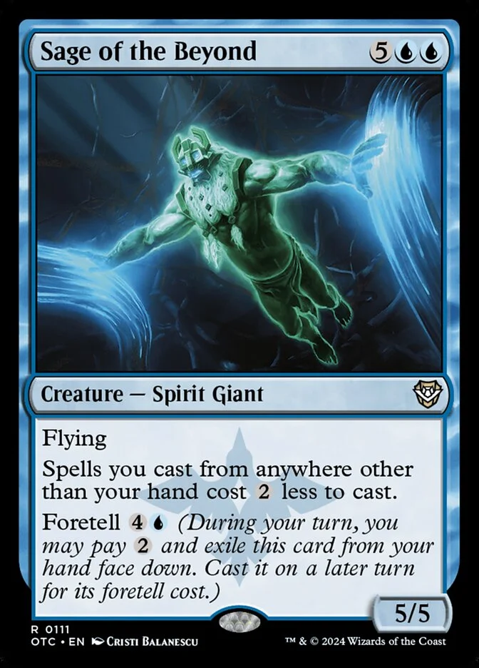 Sage of the Beyond (Outlaws of Thunder Junction Commander) - Magic: The Gathering in TCG Land
