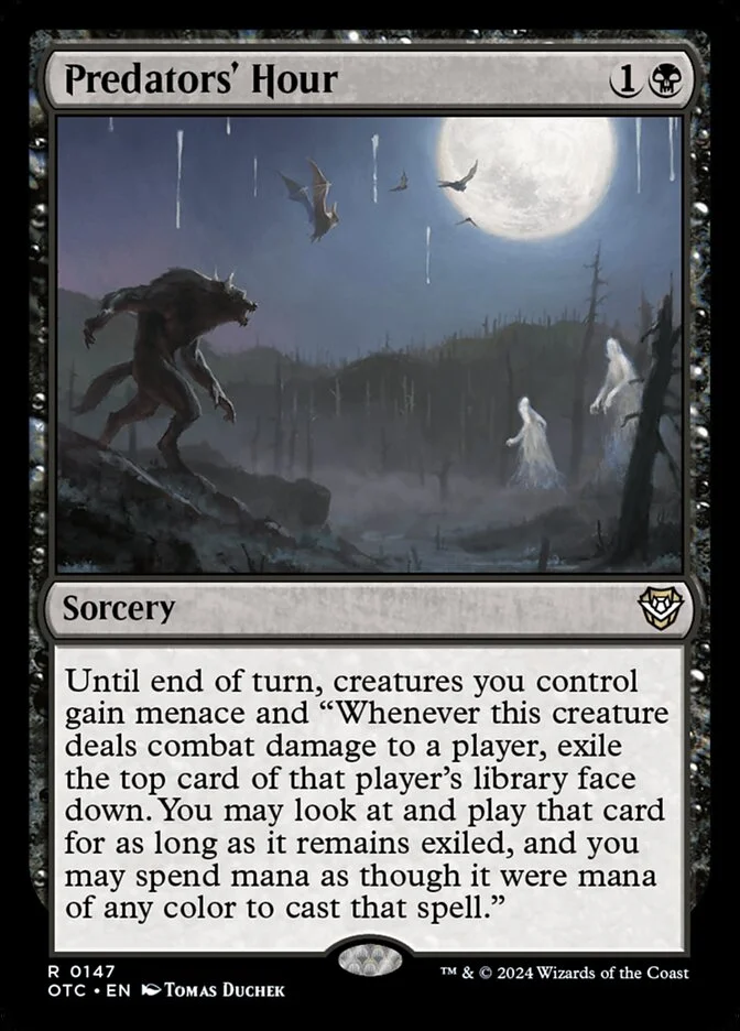 Predators' Hour (Outlaws of Thunder Junction Commander) - Magic: The Gathering in TCG Land