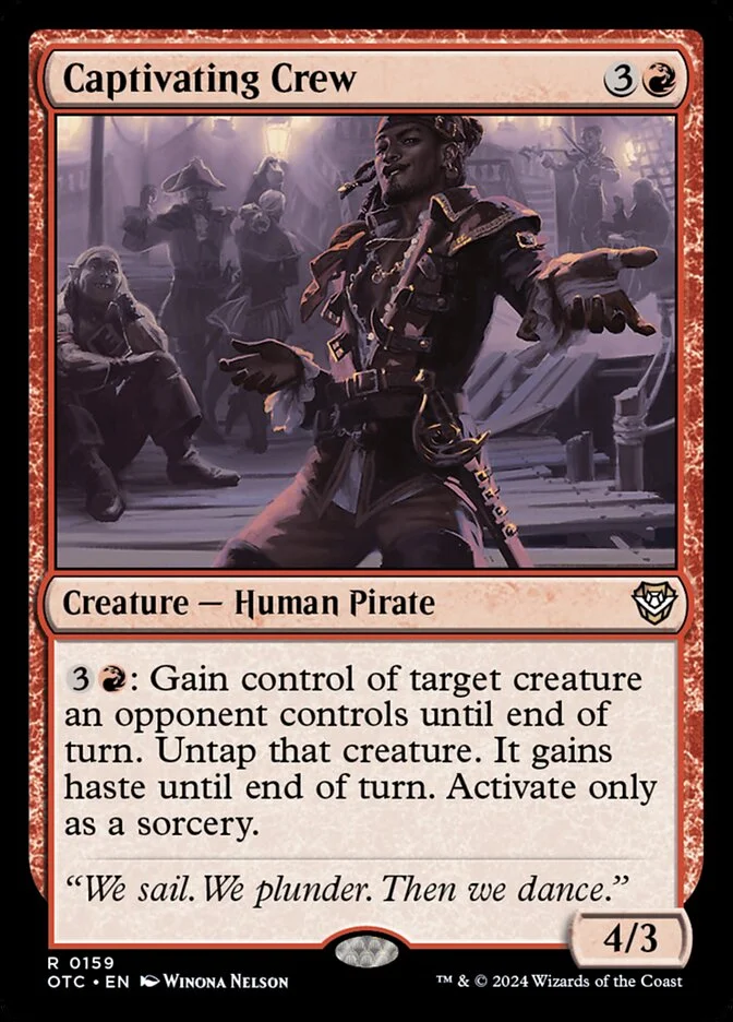 Captivating Crew (Outlaws of Thunder Junction Commander) - Magic: The Gathering in TCG Land