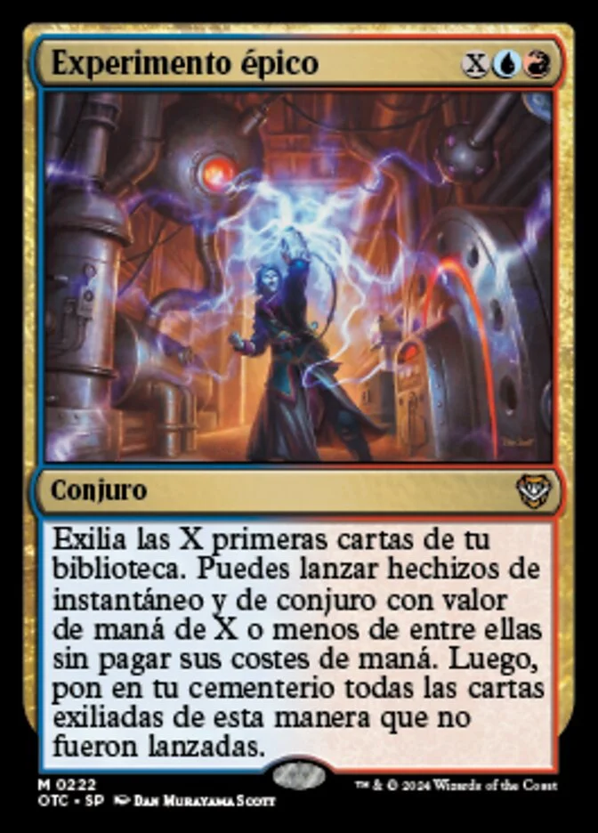 Experimento épico (Outlaws of Thunder Junction Commander) - Magic: The Gathering in TCG Land