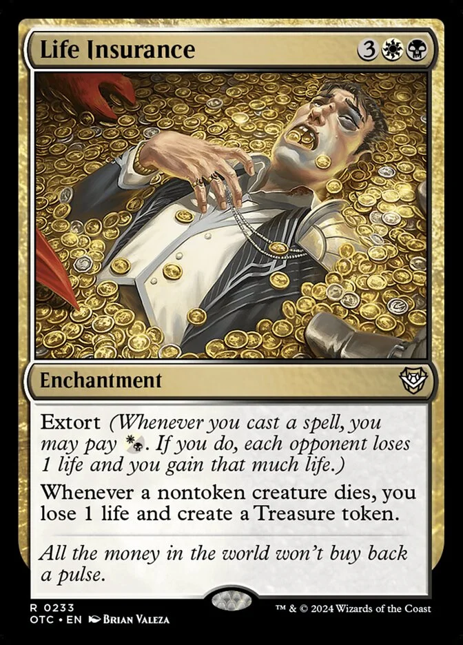 Life Insurance (Outlaws of Thunder Junction Commander) - Magic: The Gathering in TCG Land