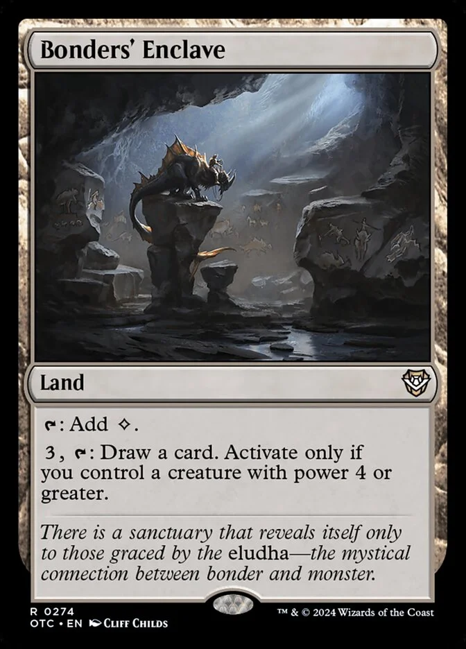 Bonders' Enclave (Outlaws of Thunder Junction Commander) - Magic: The Gathering in TCG Land