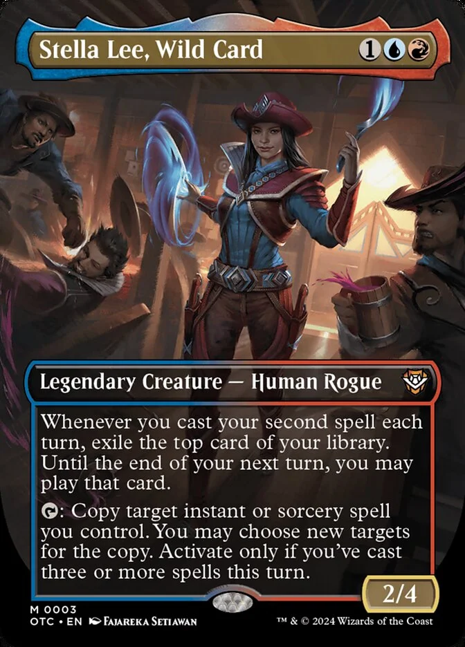 Stella Lee, Wild Card (Outlaws of Thunder Junction Commander) - Magic: The Gathering in TCG Land