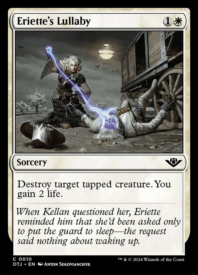 Eriette's Lullaby (Outlaws of Thunder Junction) - Magic: The Gathering in TCG Land
