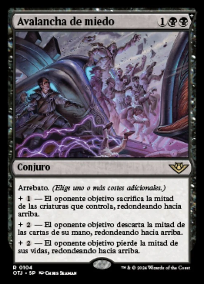 Avalancha de miedo (Outlaws of Thunder Junction) - Magic: The Gathering in TCG Land México