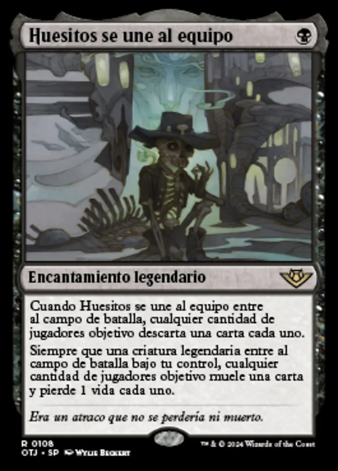 Huesitos se une al equipo (Outlaws of Thunder Junction) - Magic: The Gathering in TCG Land