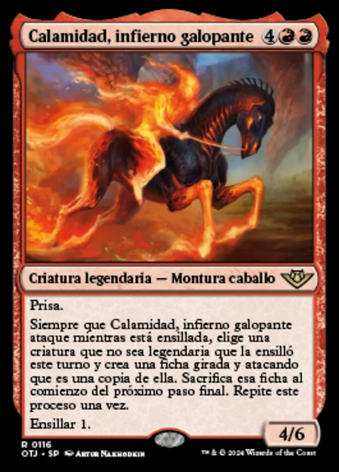 Calamidad, infierno galopante (Outlaws of Thunder Junction) - Magic: The Gathering in TCG Land