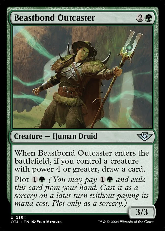 Beastbond Outcaster (Outlaws of Thunder Junction) - Magic: The Gathering in TCG Land