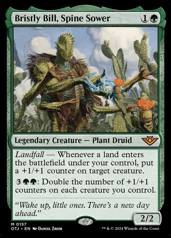 Bristly Bill, Spine Sower (Outlaws of Thunder Junction) - Magic: The Gathering in TCG Land