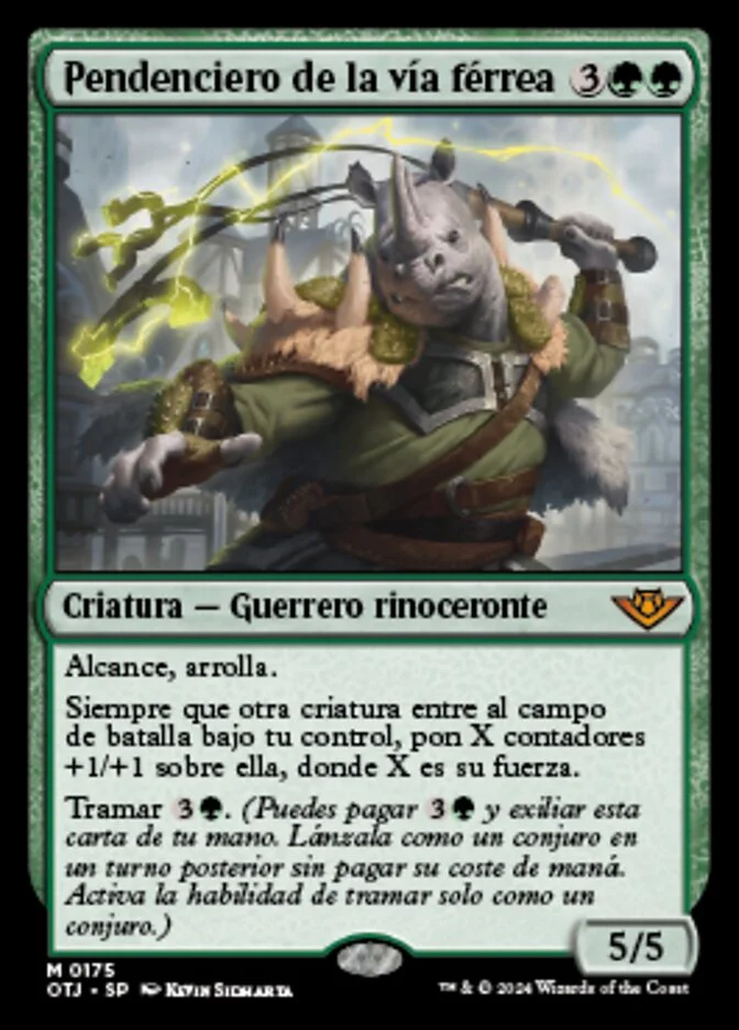 Pendenciero de la vía férrea (Outlaws of Thunder Junction) - Magic: The Gathering in TCG Land México