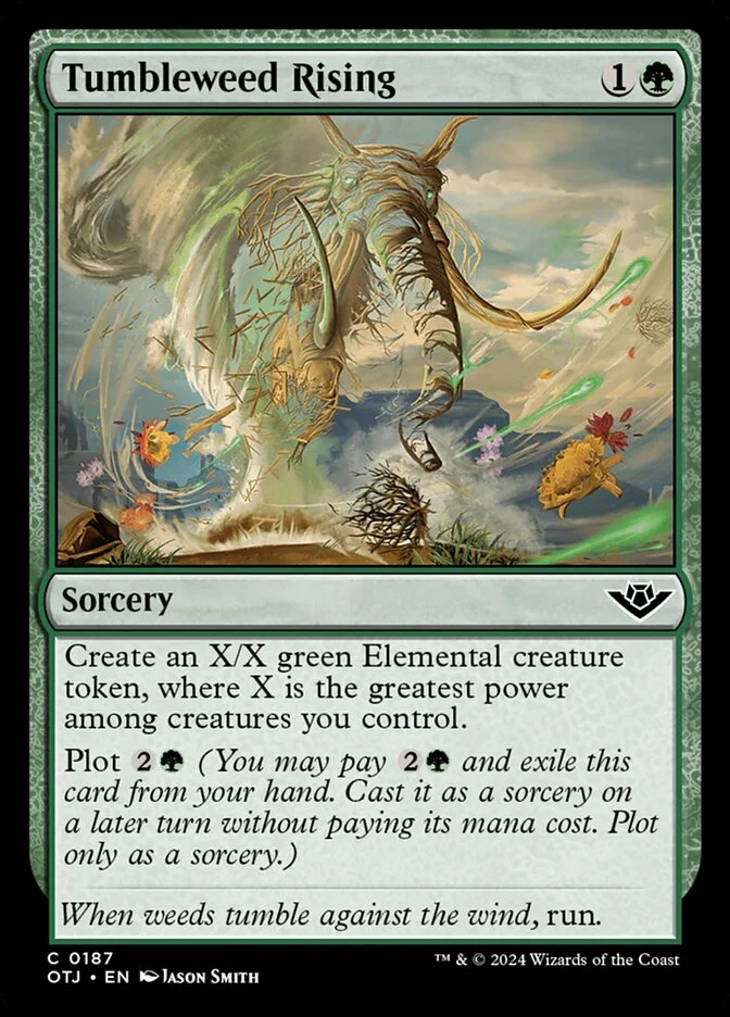 Tumbleweed Rising (Outlaws of Thunder Junction) - Magic: The Gathering in TCG Land