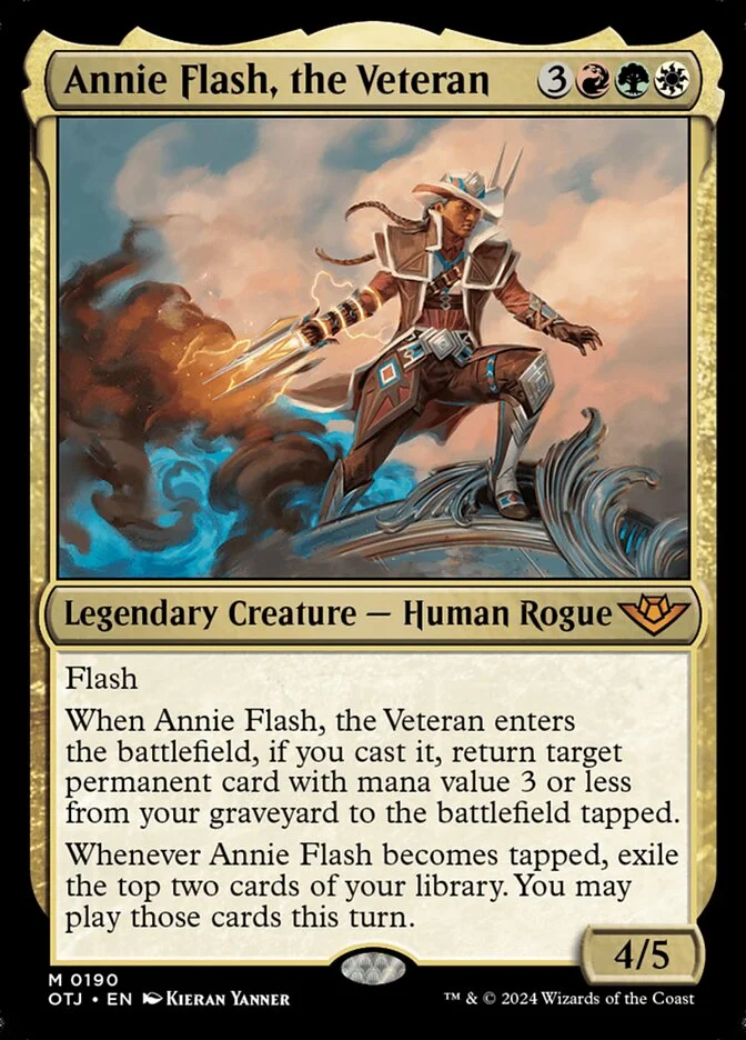 Annie Flash, the Veteran (Outlaws of Thunder Junction) - Magic: The Gathering in TCG Land