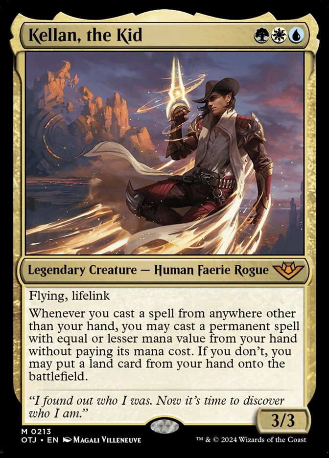 Kellan, the Kid (Outlaws of Thunder Junction) - Magic: The Gathering in TCG Land